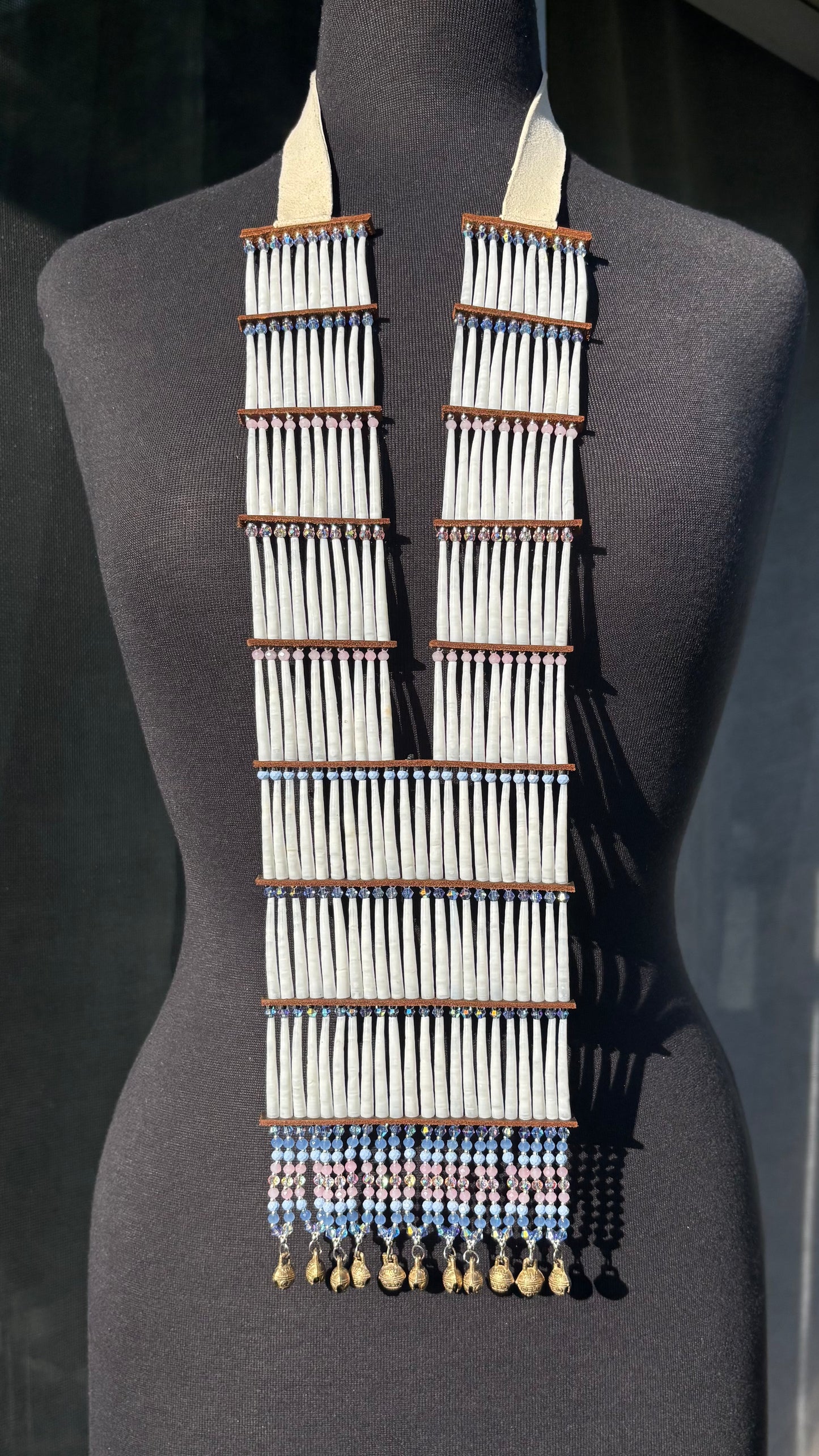 Z.C Custom Dentalium Breastplate