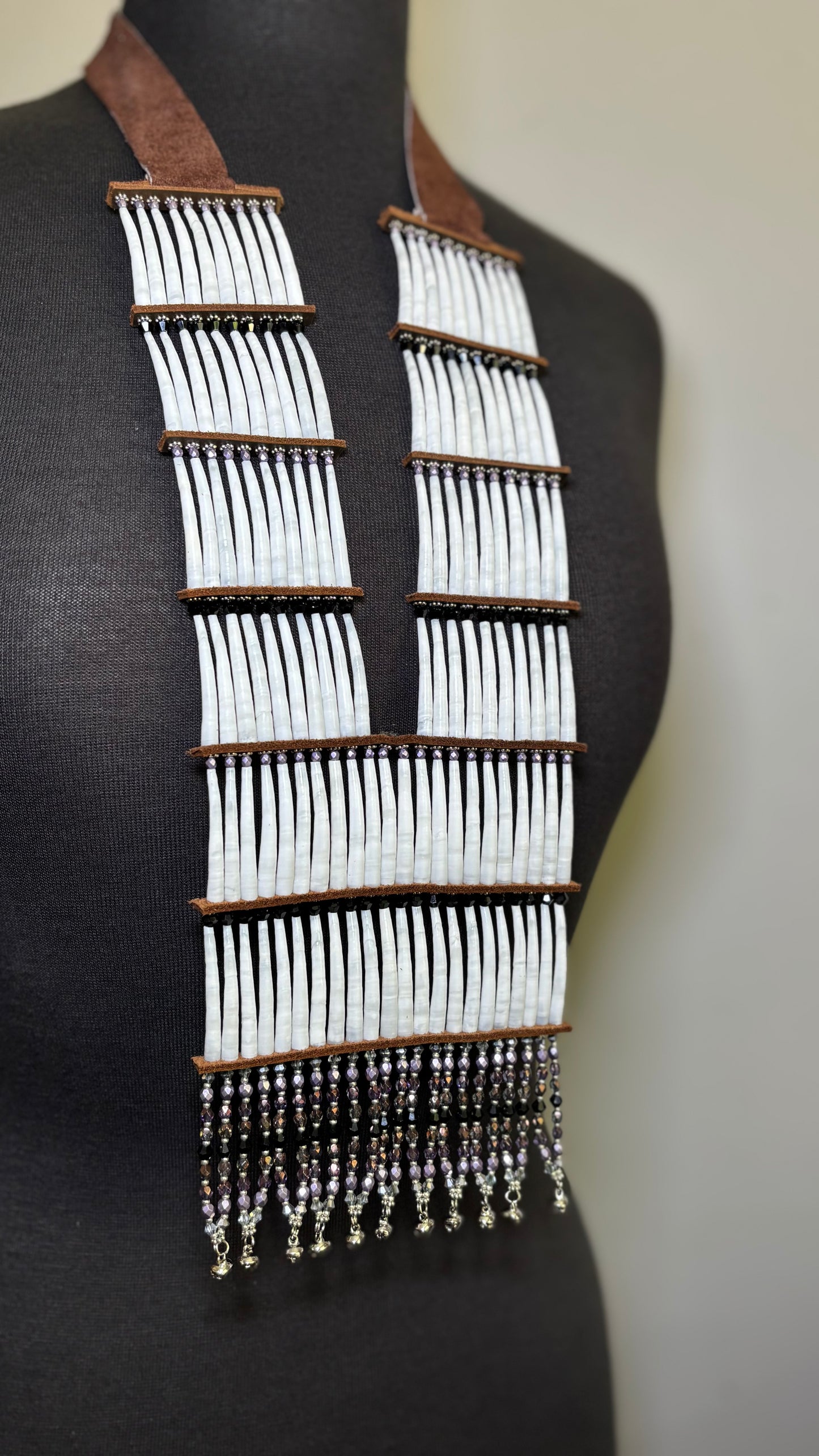 Y.P Custom Dentalium Breastplate