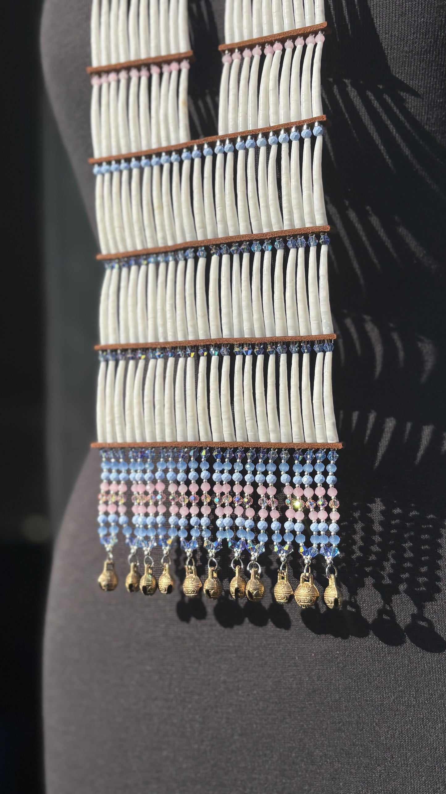 Z.C Custom Dentalium Breastplate