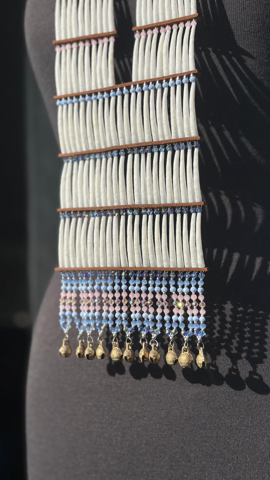 Z.C Custom Dentalium Breastplate