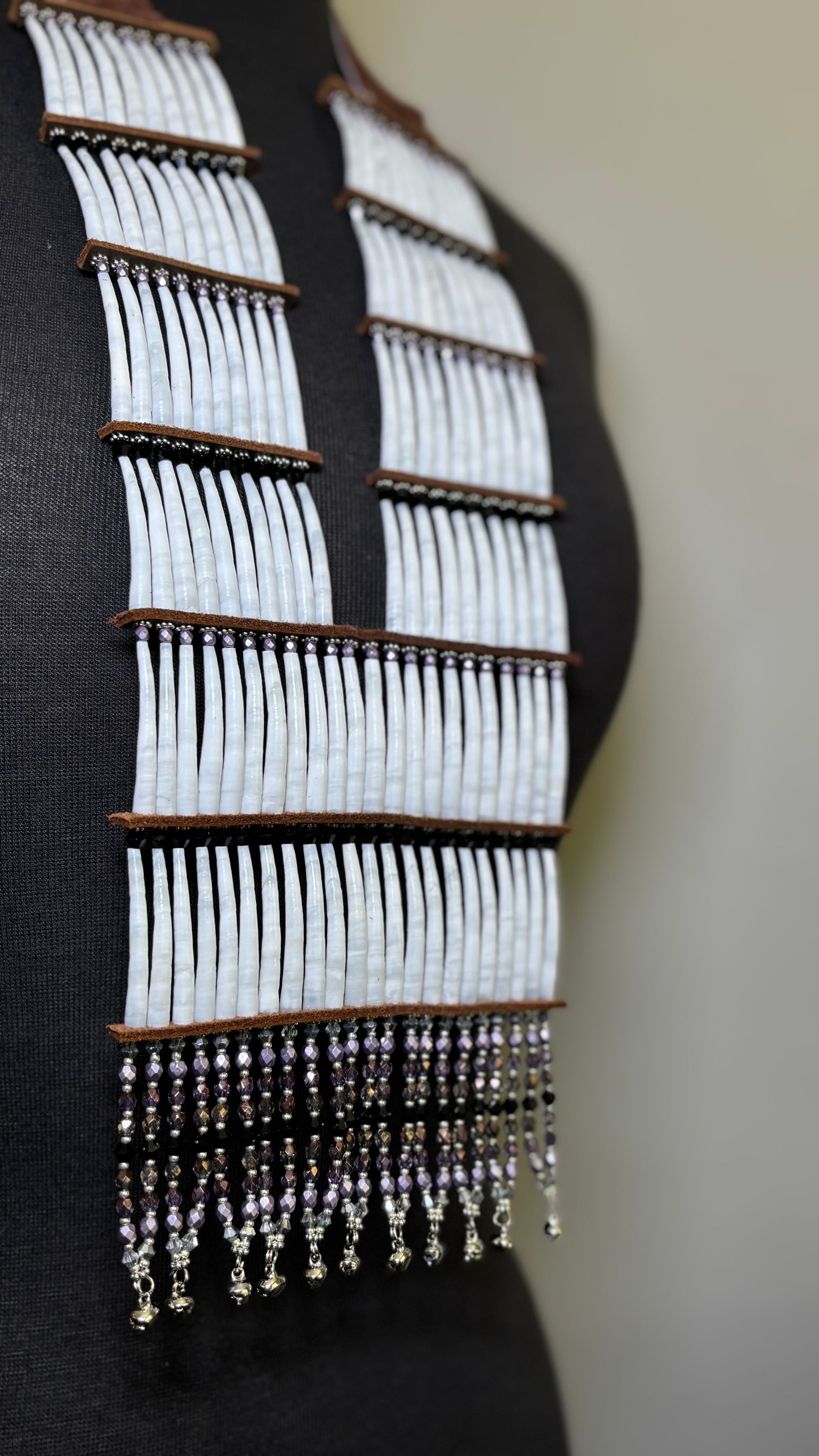 Y.P Custom Dentalium Breastplate
