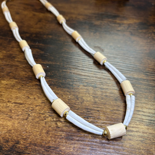 Devils Club x Dentalium Necklace.