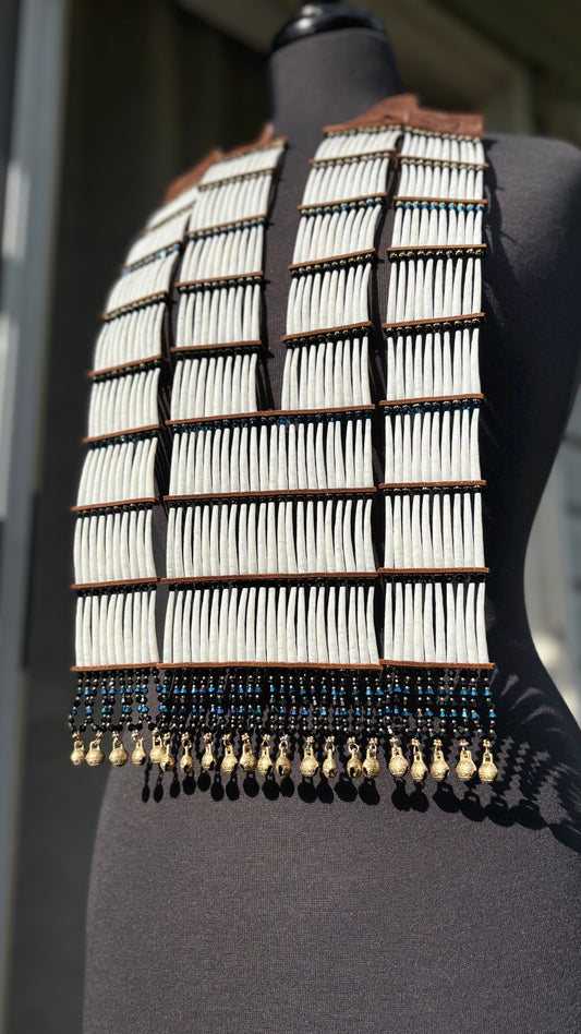 S.O Custom Dentalium Breastplate