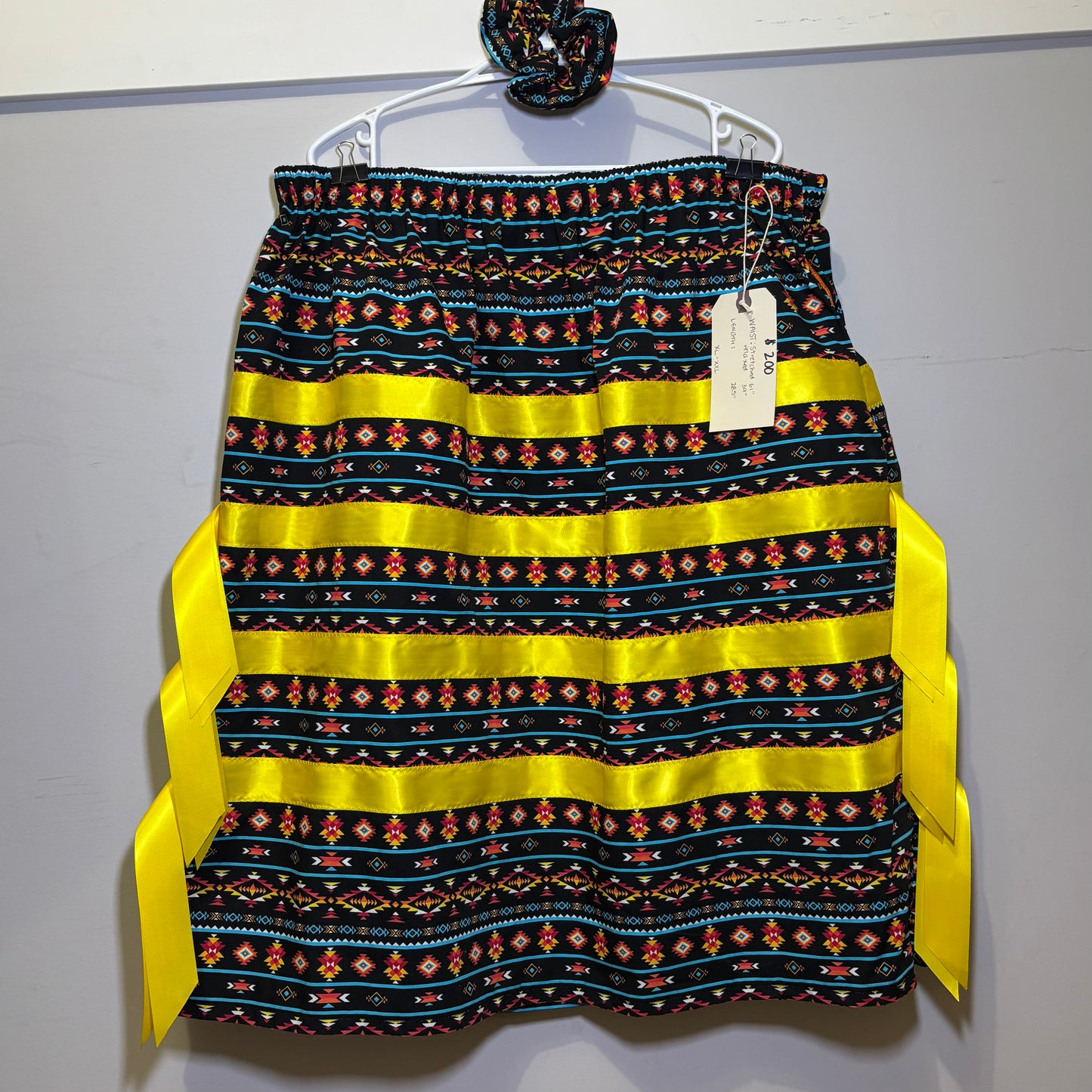 XL-XXL Ribbon Skirt w/ Pockets (39-61”)