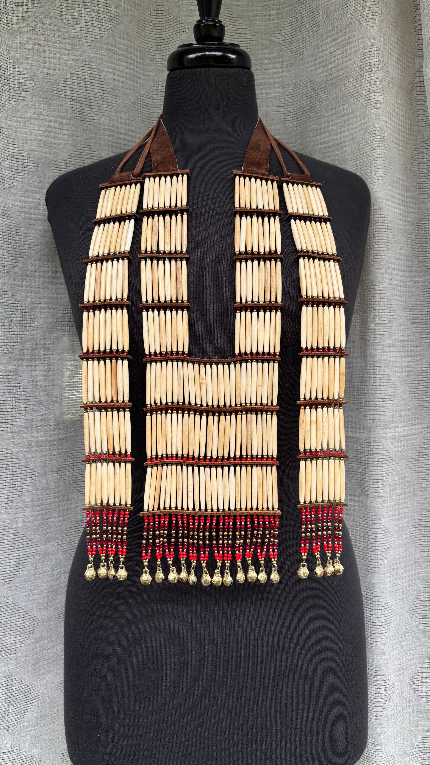 J.W custom Buffalo Bone BP & Ties.