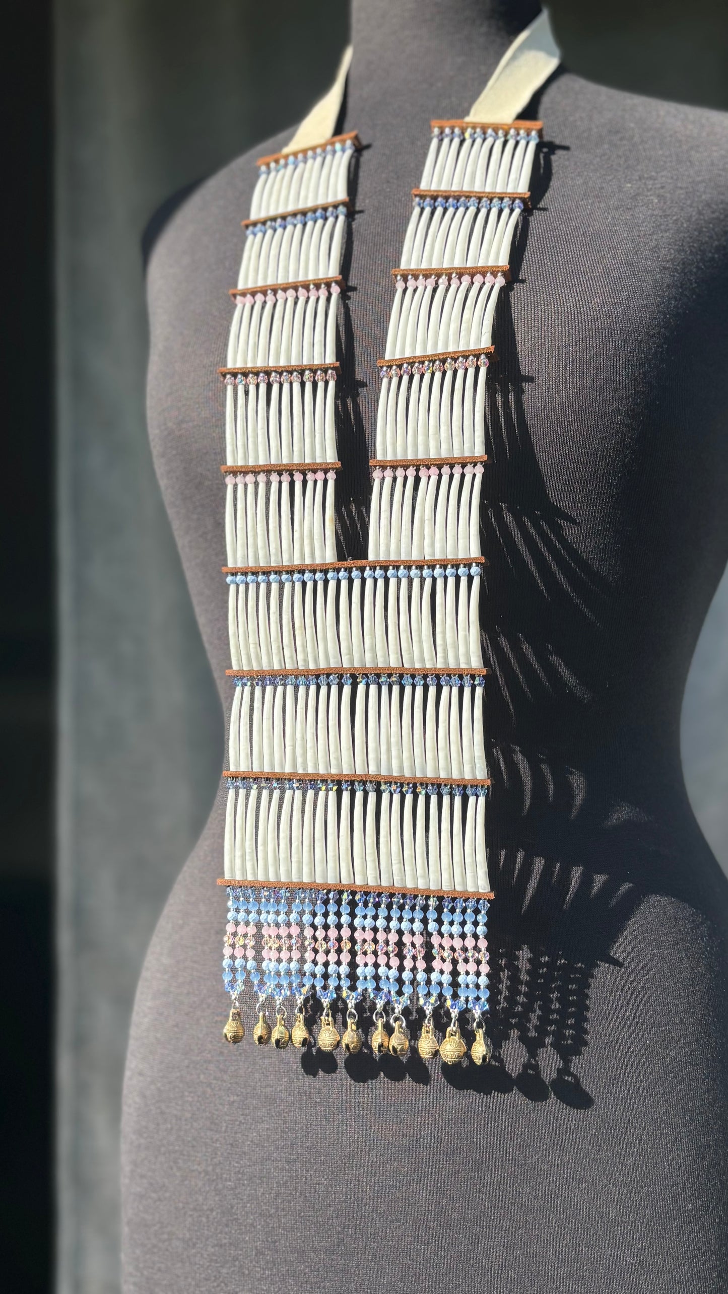Z.C Custom Dentalium Breastplate
