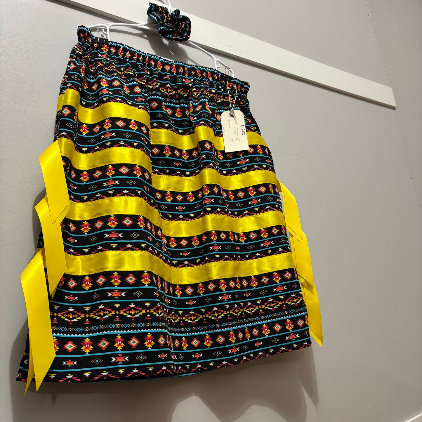 XL-XXL Ribbon Skirt w/ Pockets (39-61”)
